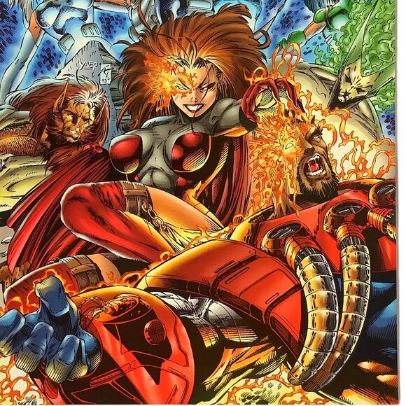 Team Youngblood #6, Feb 1994, NM 9.4, Image Comics - Picture 2 of 6